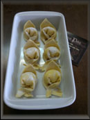 Tortellini au citron confit